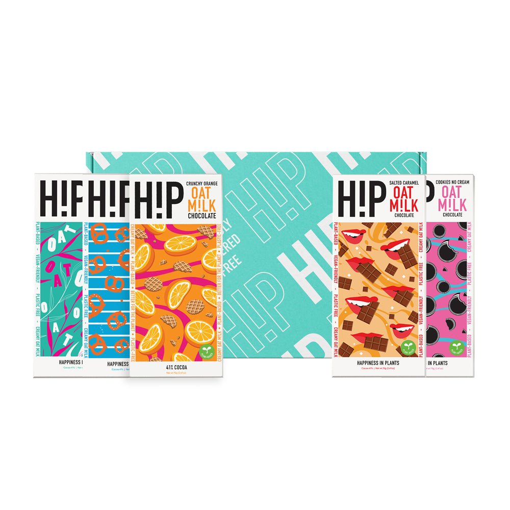 H!P Chocolate: Letterbox Vegan Tasting Pack