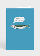 Greeting Card - Father's Day Fishing - Love Cocoa