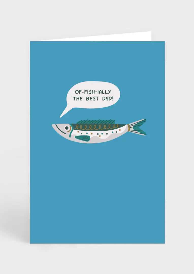Greeting Card - Father's Day Fishing - Love Cocoa