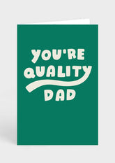 Greeting Card - Father's Day Quality Dad - Love Cocoa