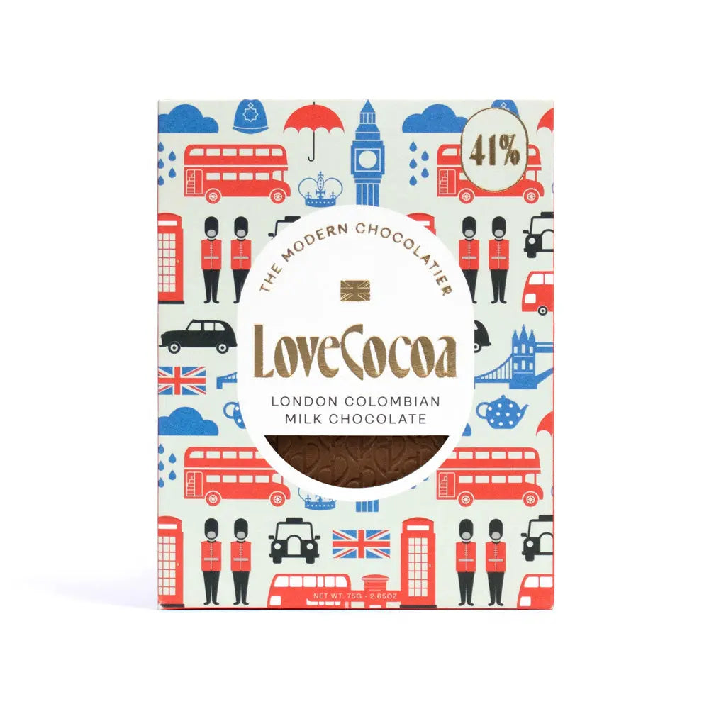 London Edition: Colombian Milk Chocolate Bar - Love Cocoa
