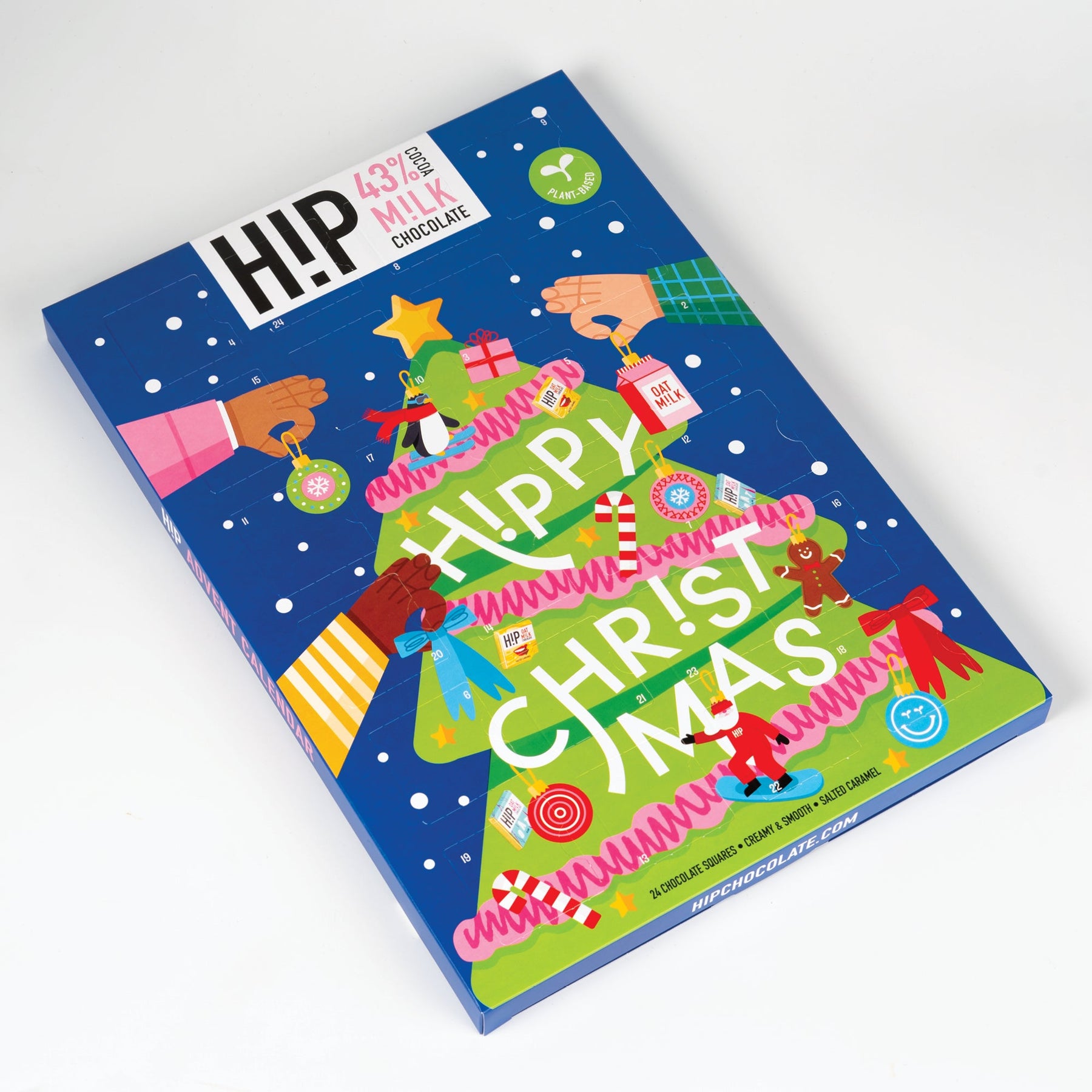 H!P Oat Milk Advent Calendar (Vegan) Love Cocoa