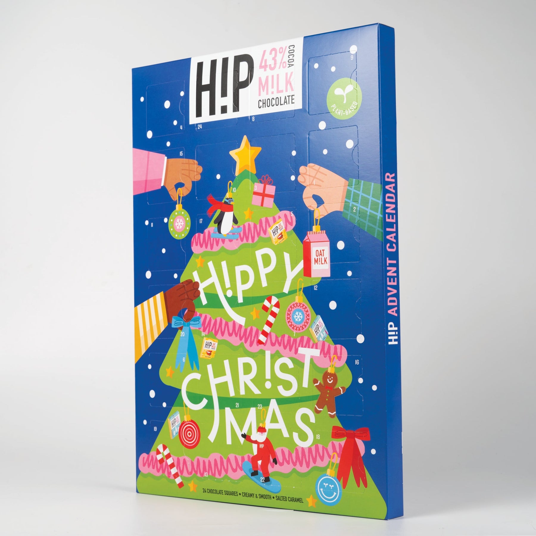 H!P Oat Milk Advent Calendar (Vegan) Love Cocoa