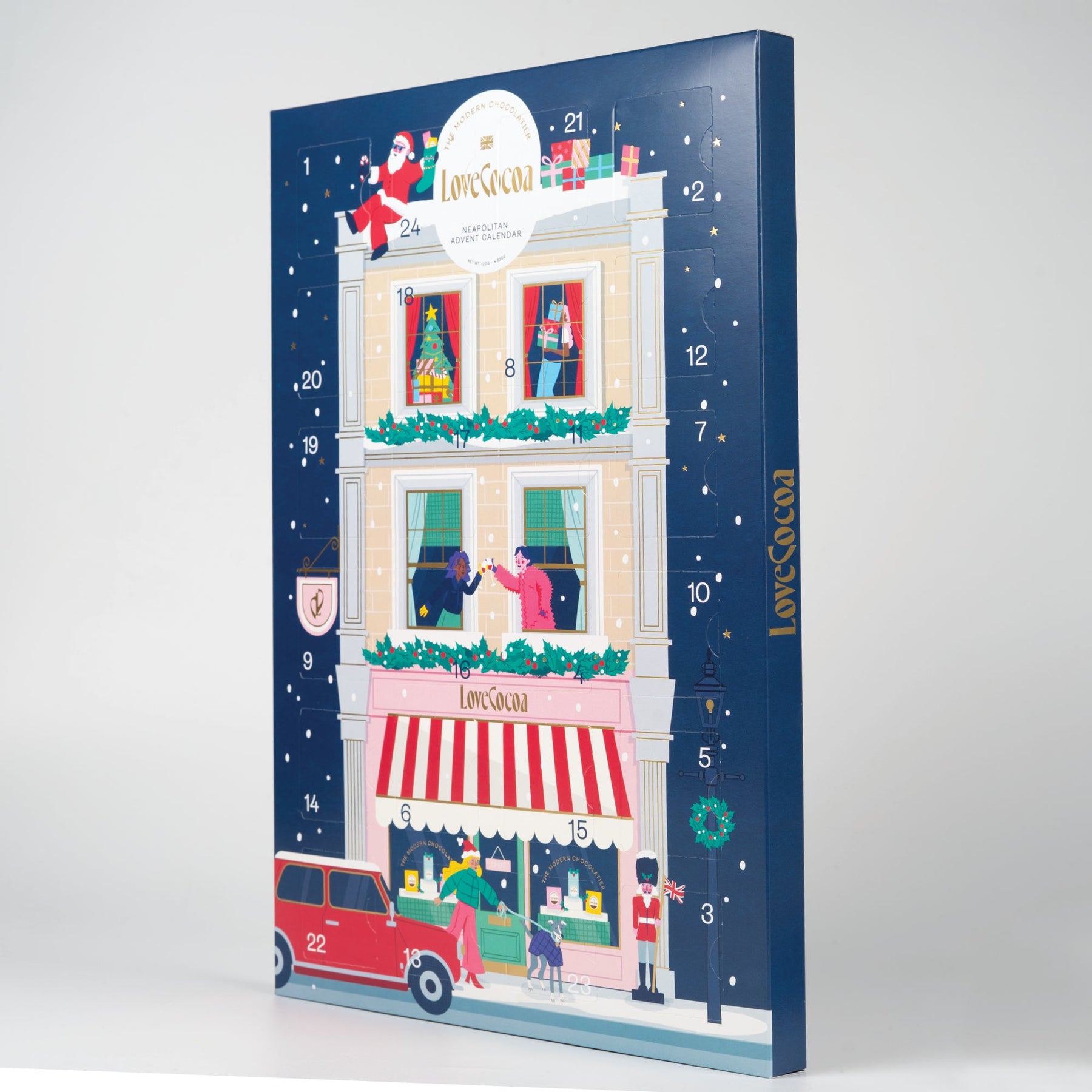 Love Cocoa Neopolitan Advent Calendar 120g Love Cocoa