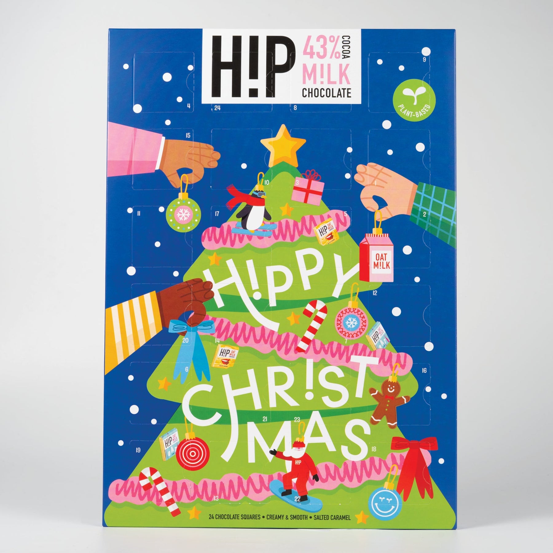 H!P Oat Milk Advent Calendar (Vegan) Love Cocoa