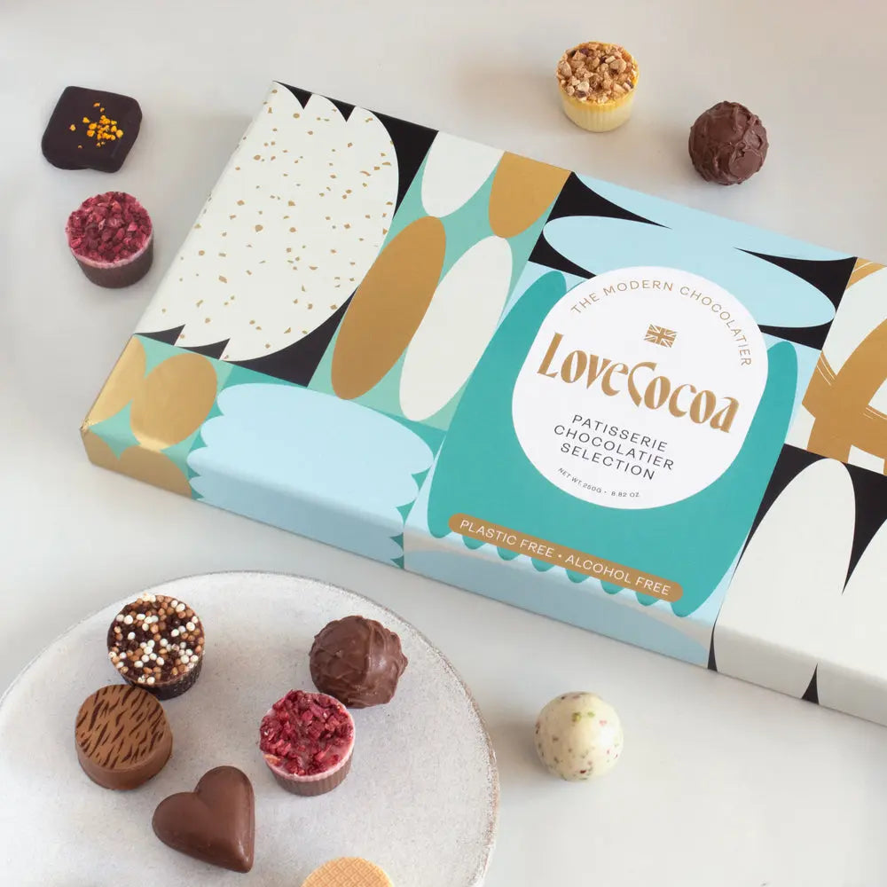 The Patisserie Chocolate Truffle Selection Box - Love Cocoa