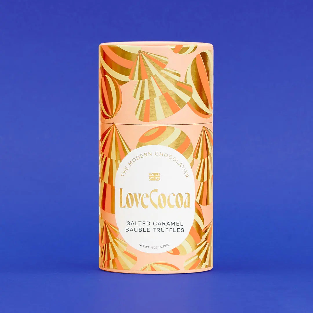 Salted Caramel Bauble Truffles Chocolate Truffles