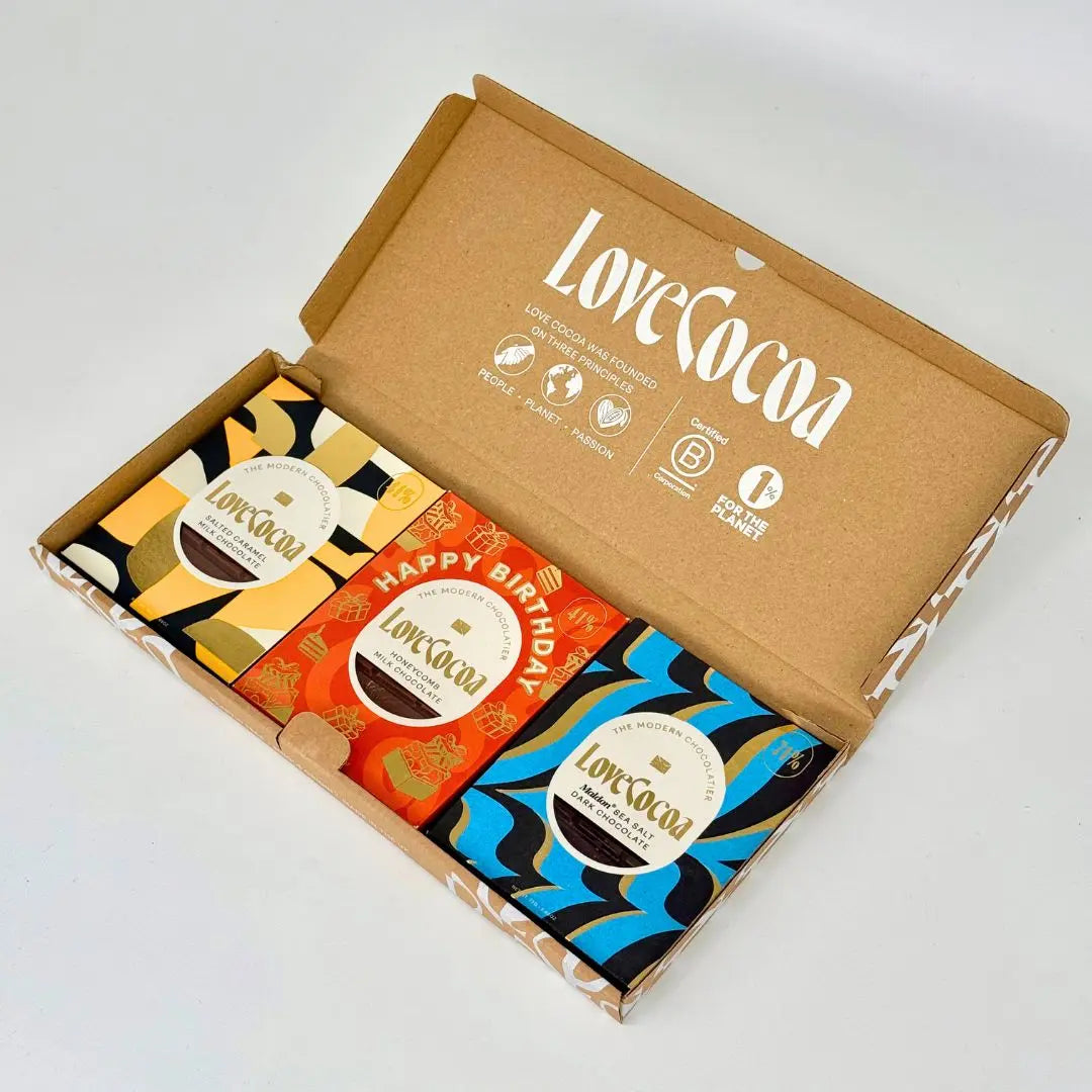 Birthday Celebration Letterbox Bundle - 3 Bars Letterbox Pack