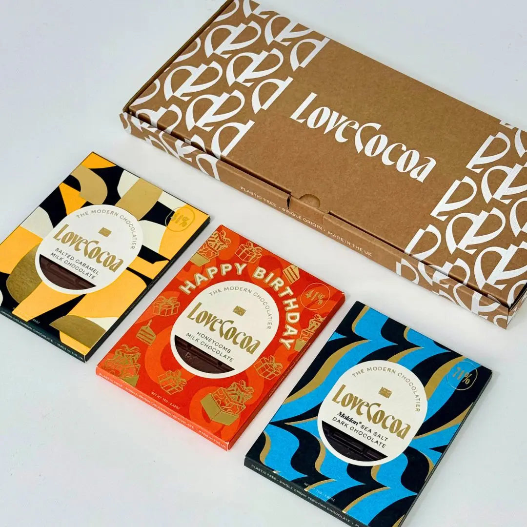 Birthday Celebration Letterbox Bundle - 3 Bars Letterbox Pack