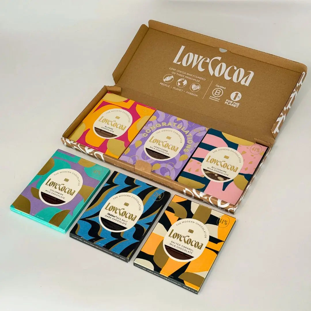 "Congratulations" Letterbox Bundle - 6 Bars Letterbox Pack