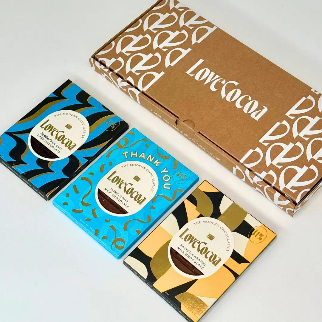 "Thank You" Letterbox Bundle - 3 Bars Letterbox Pack