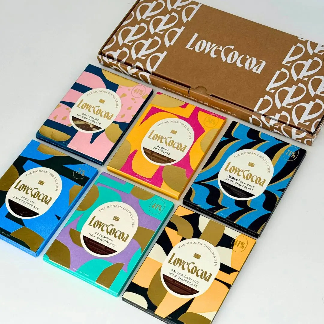 Best of Love Cocoa Letterbox Bundle - 6 Bars Letterbox Pack