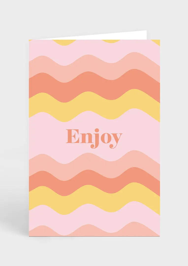 Greeting Card - Enjoy - Love Cocoa