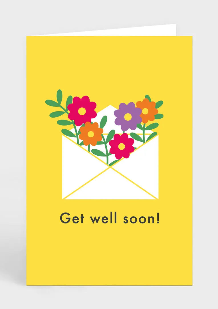 Greeting Card - Get Well Soon - Love Cocoa