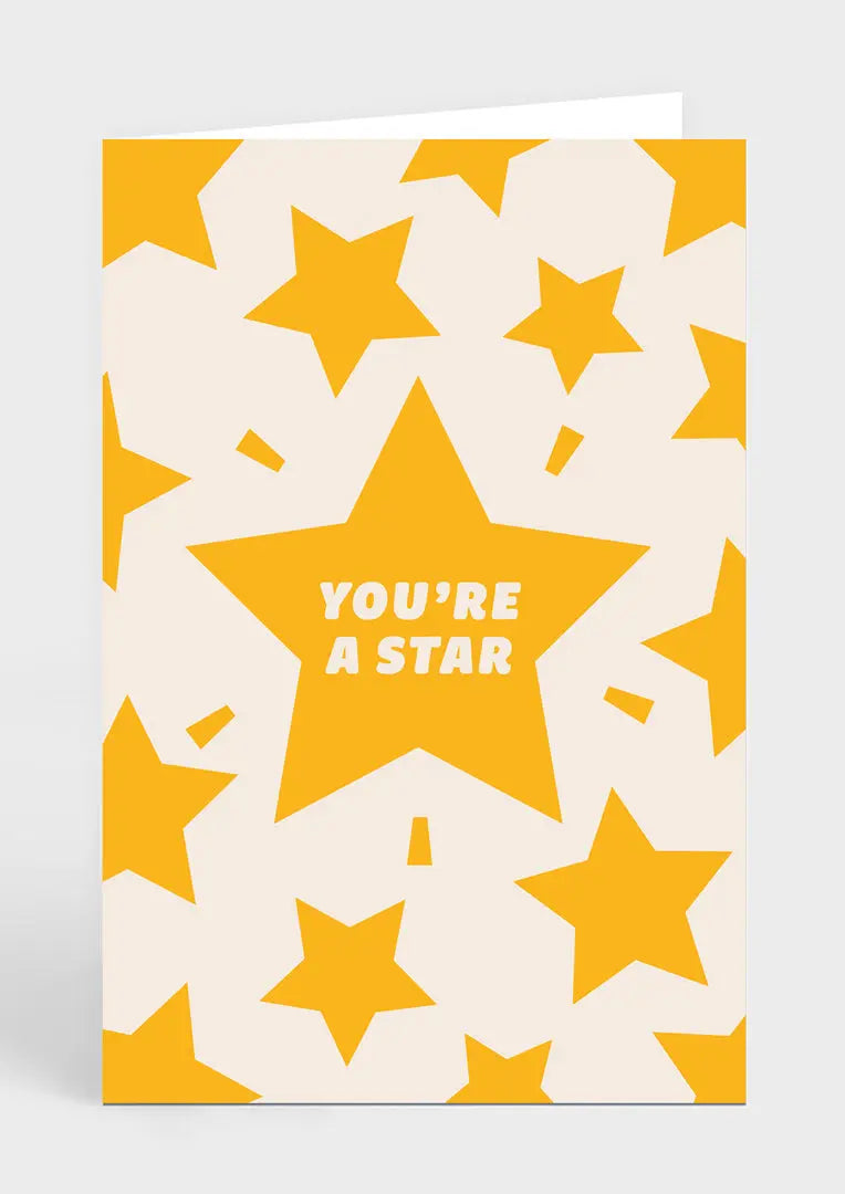 Greeting Card - Star - Love Cocoa