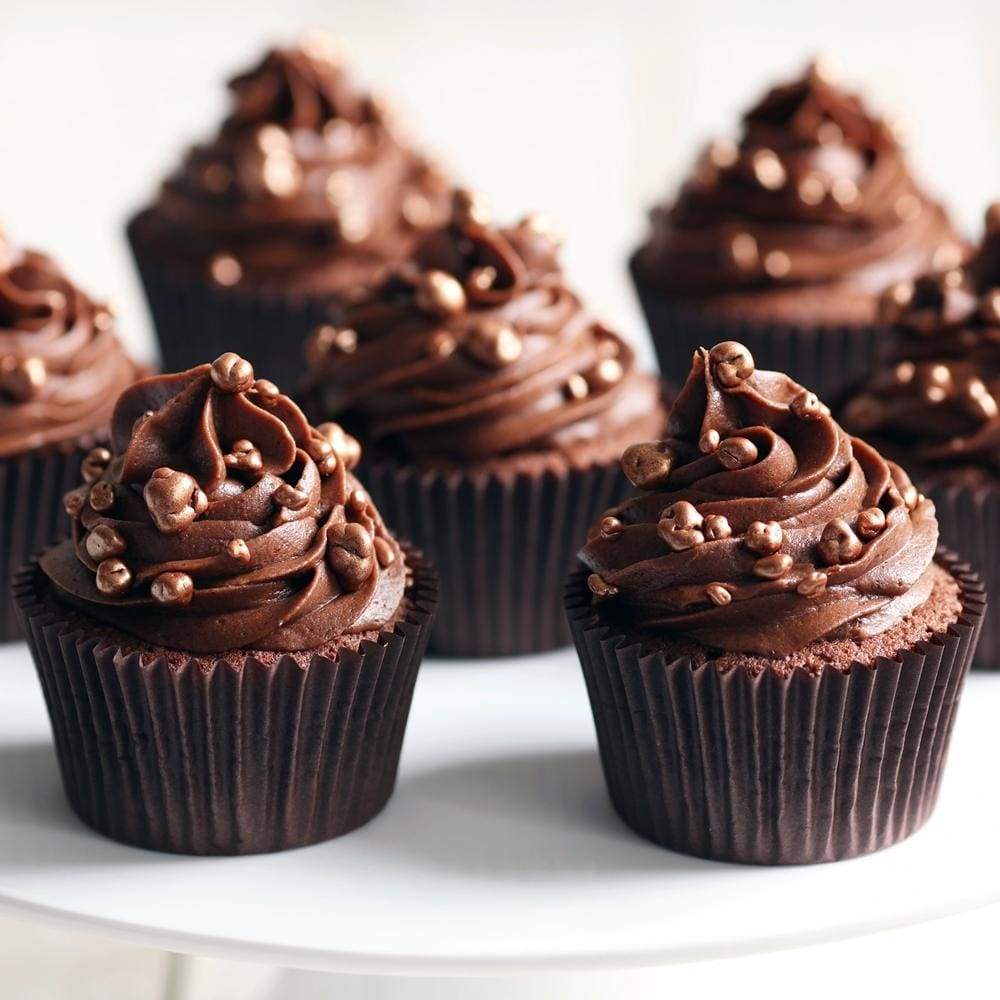Chocolate cupcakes by Love Cocoa