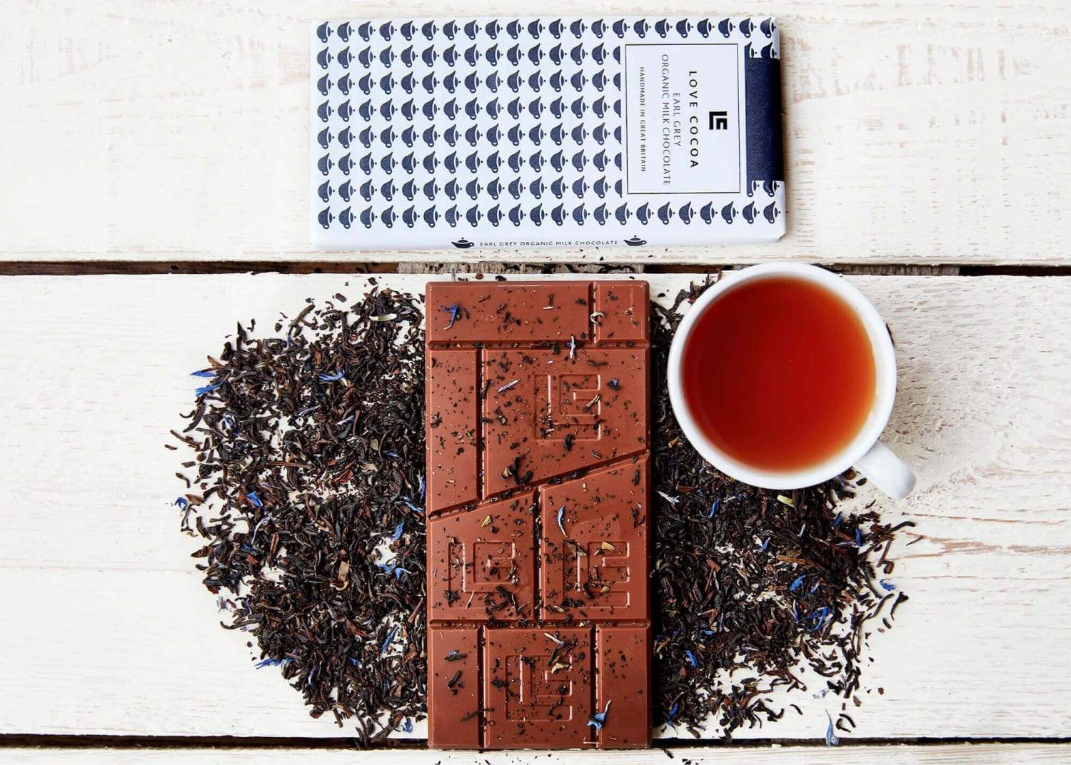 Introducing... Organic Earl Grey Chocolate Bar by Love Cocoa