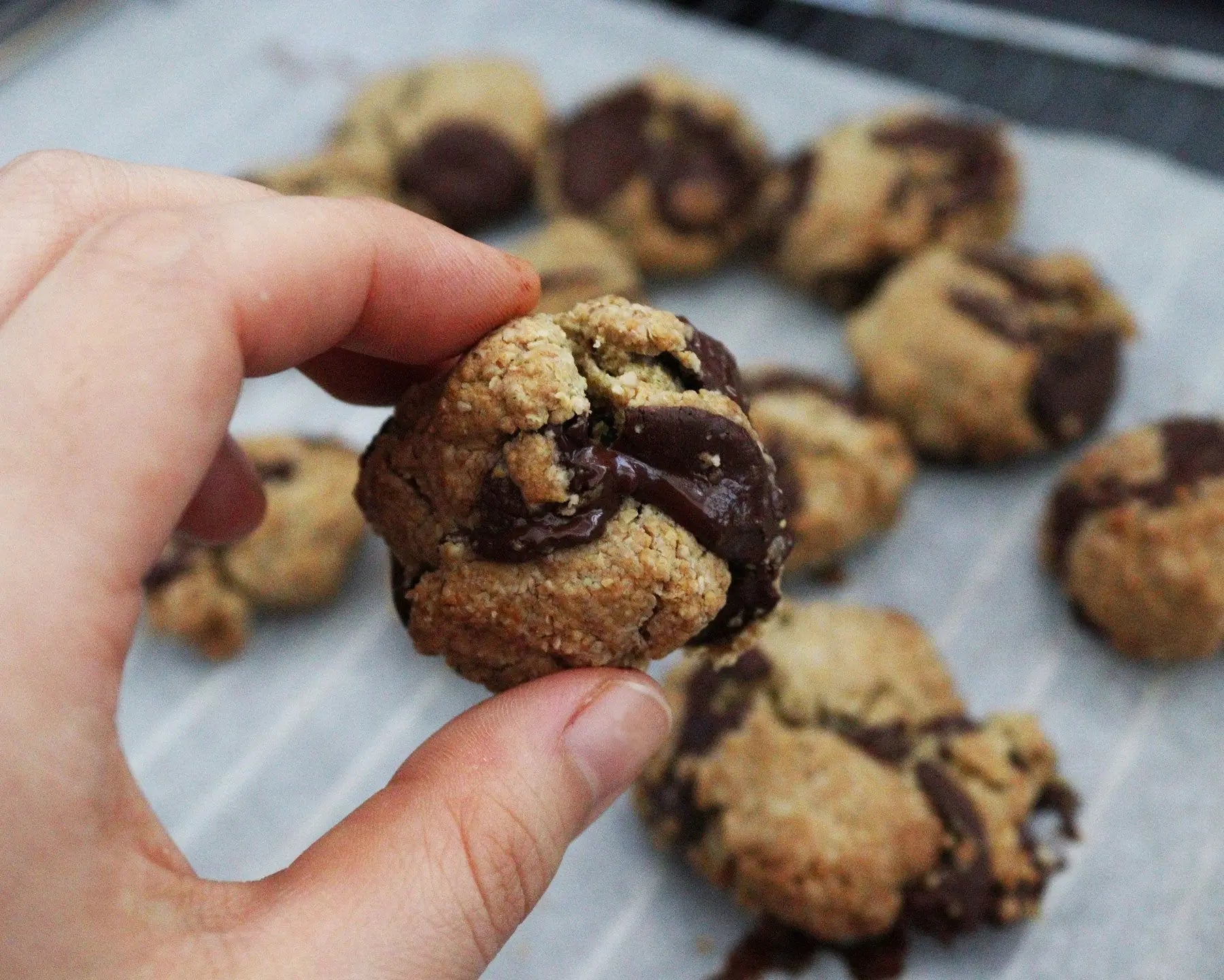 No Flour No Egg Delicious Chocolate Cookies Recipe