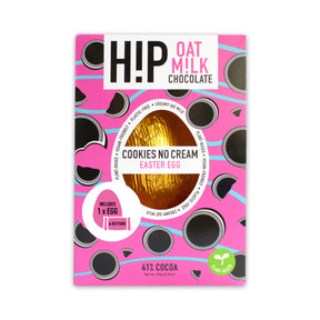 H!P Vegan Chocolate Cookies No Cream Easter Egg