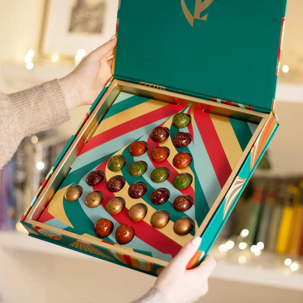 Oops! Imperfect Box: Luxury Christmas Tree Chocolate Truffle Selection Box