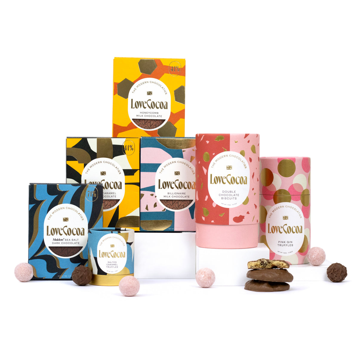 Best of Love Cocoa Luxury Chocolate Gift Box