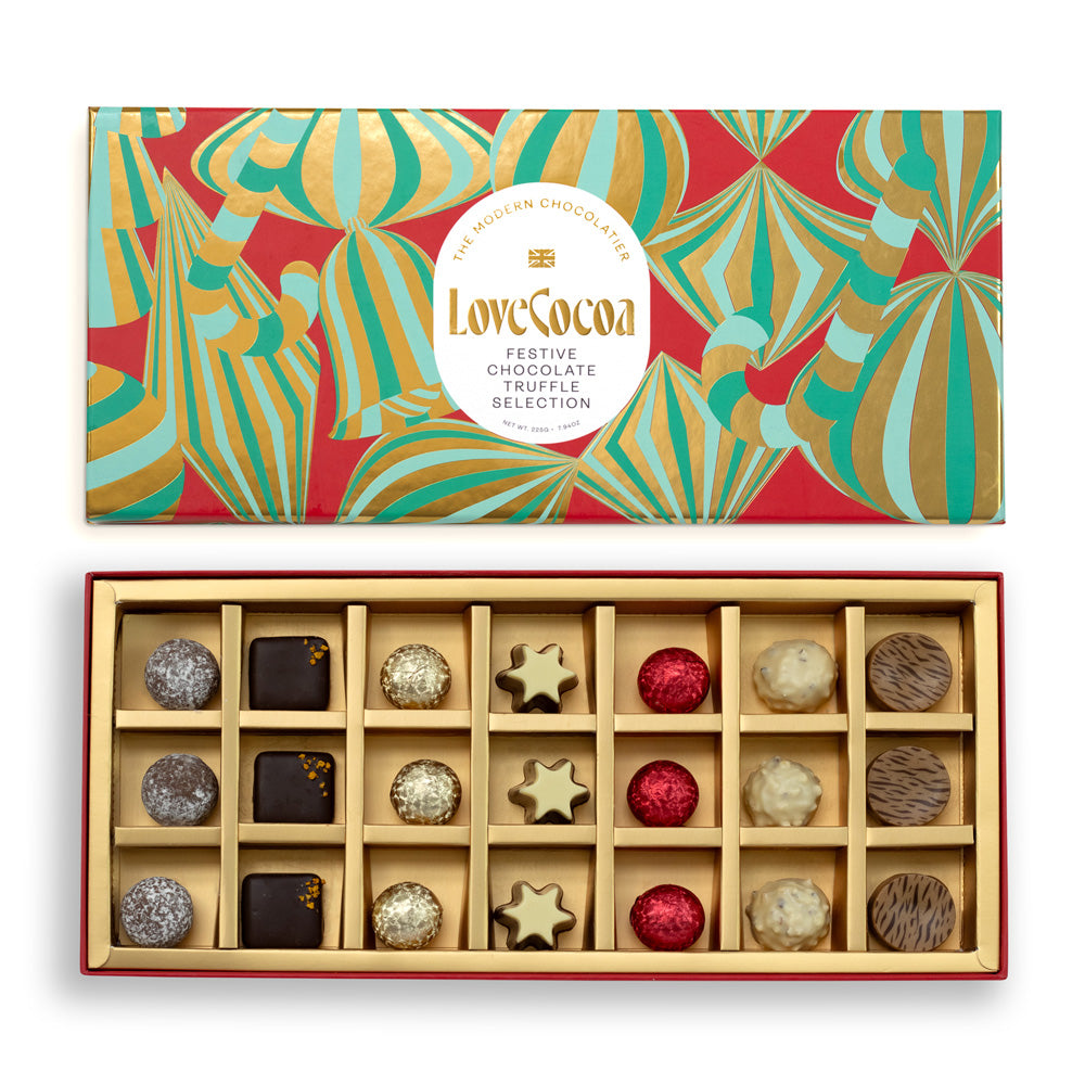 Christmas Chocolate Truffle Selection Box