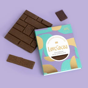 Colombian Single Origin Chocolate Bar x 12