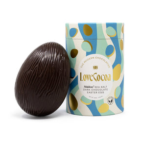Maldon Sea Salt Dark Chocolate Easter Egg (Vegan)