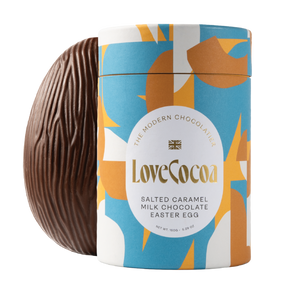 Salted Caramel Milk Chocolate Easter Egg Love Cocoa