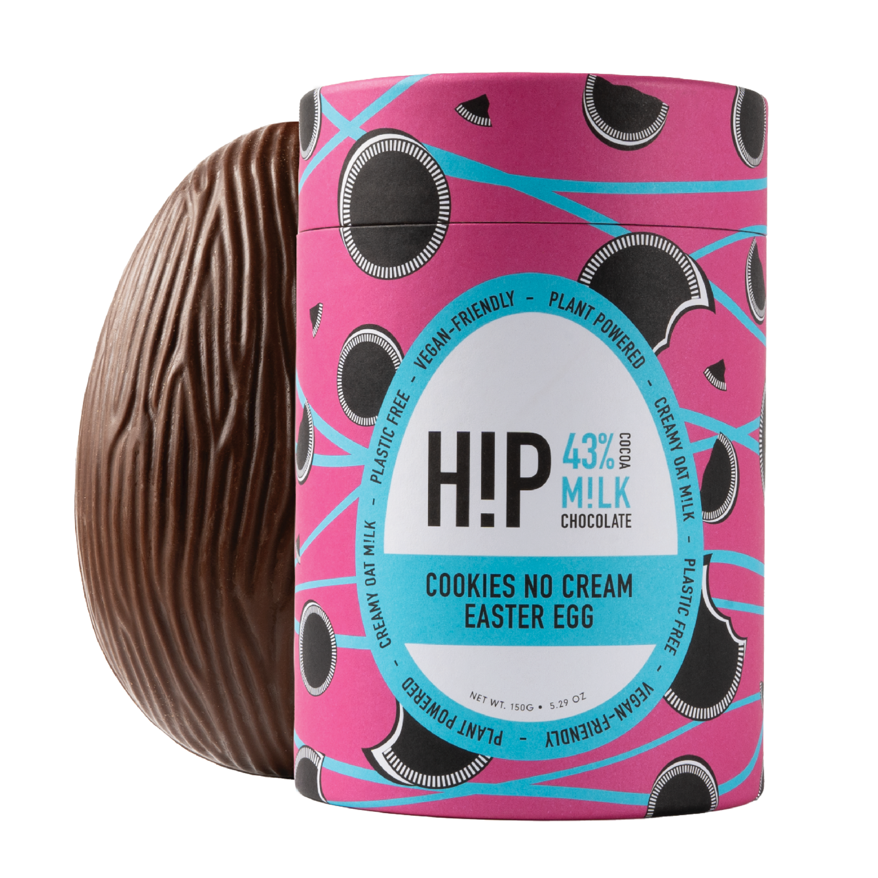 H!P Vegan Chocolate Cookies No Cream Easter Egg Love Cocoa