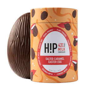 H!P Vegan Chocolate Salted Caramel Easter Egg Love Cocoa