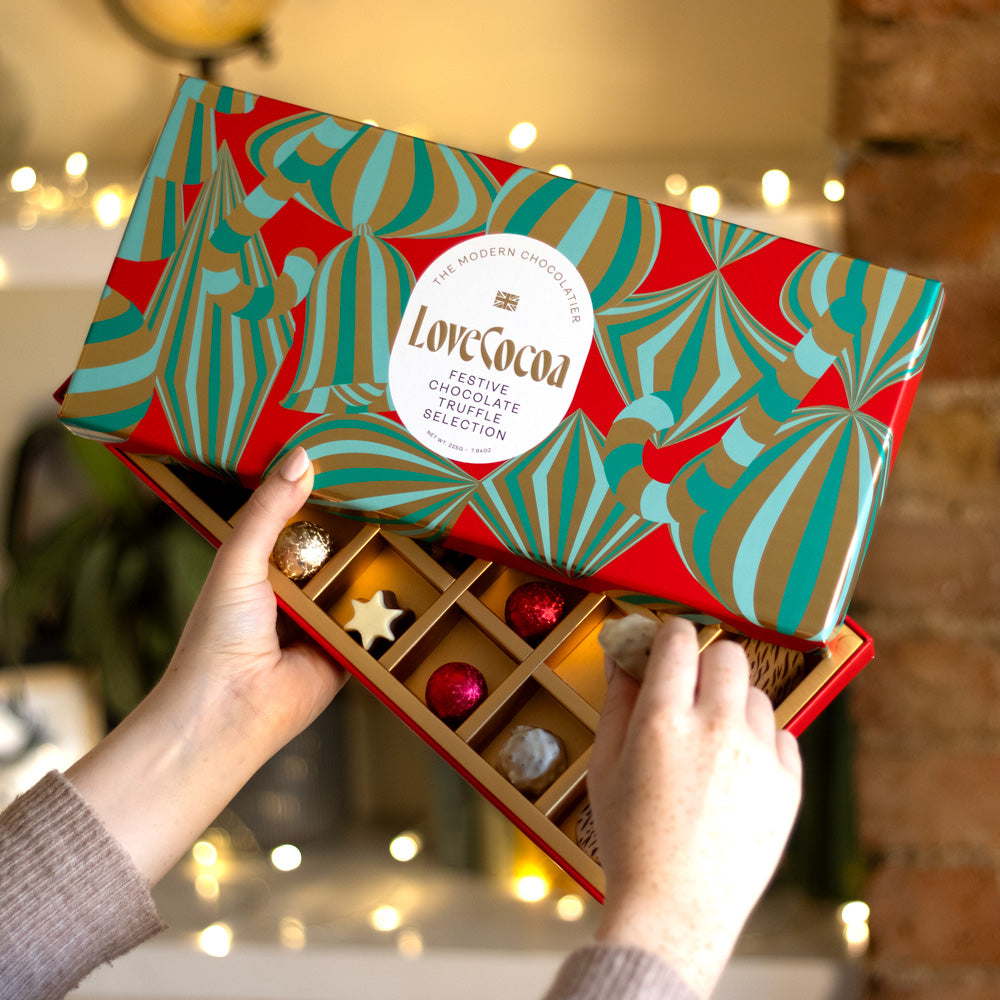 Christmas Chocolate Truffle Selection Box