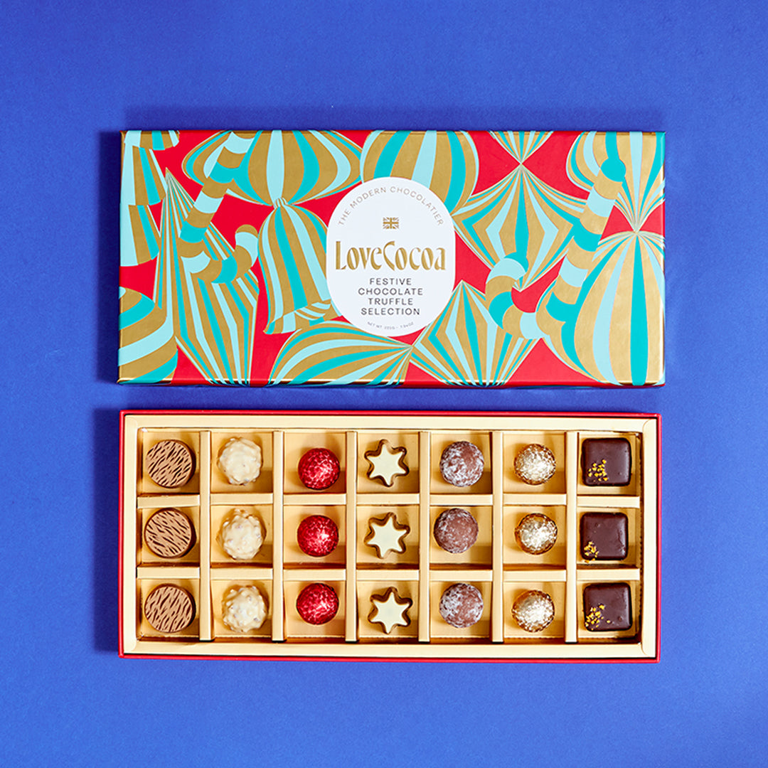 Christmas Chocolate Truffle Selection Box