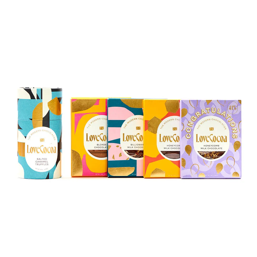 Congratulations Chocolate Gift Box (Copy) Love Cocoa Hamper