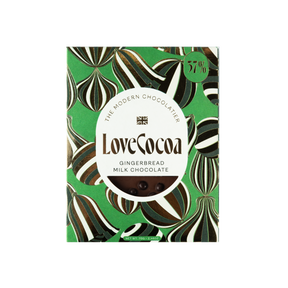 Gingerbread Milk Chocolate Bar Love Cocoa