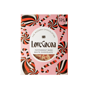 Peppermint Bark Chocolate Bar Love Cocoa