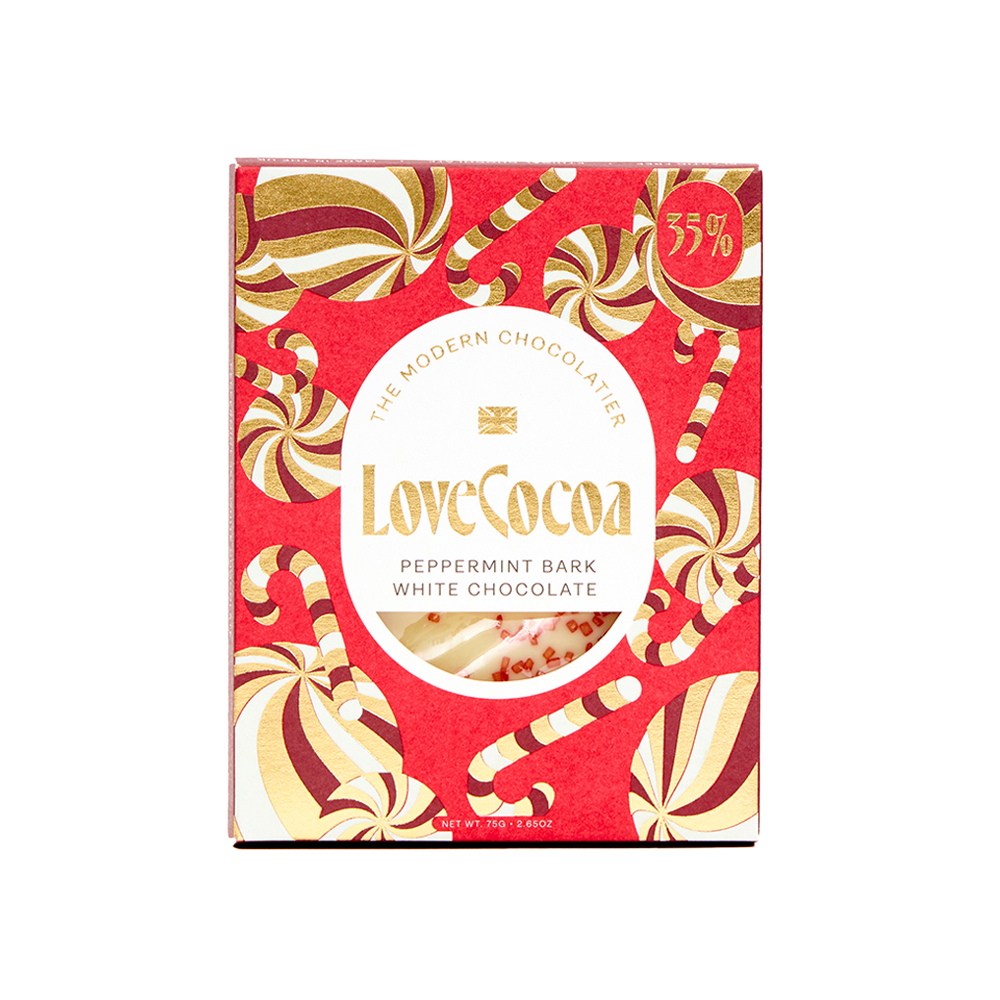 Love Cocoa Peppermint Bark 70g Love Cocoa