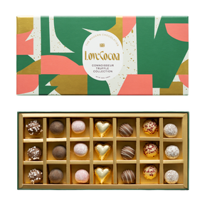 LC - Connoisseur 21 piece selection box Love Cocoa