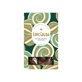 Love Cocoa Festive Salted Caramel Truffles 125g Love Cocoa
