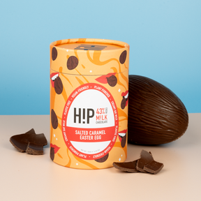 H!P Vegan Chocolate Salted Caramel Easter Egg Love Cocoa