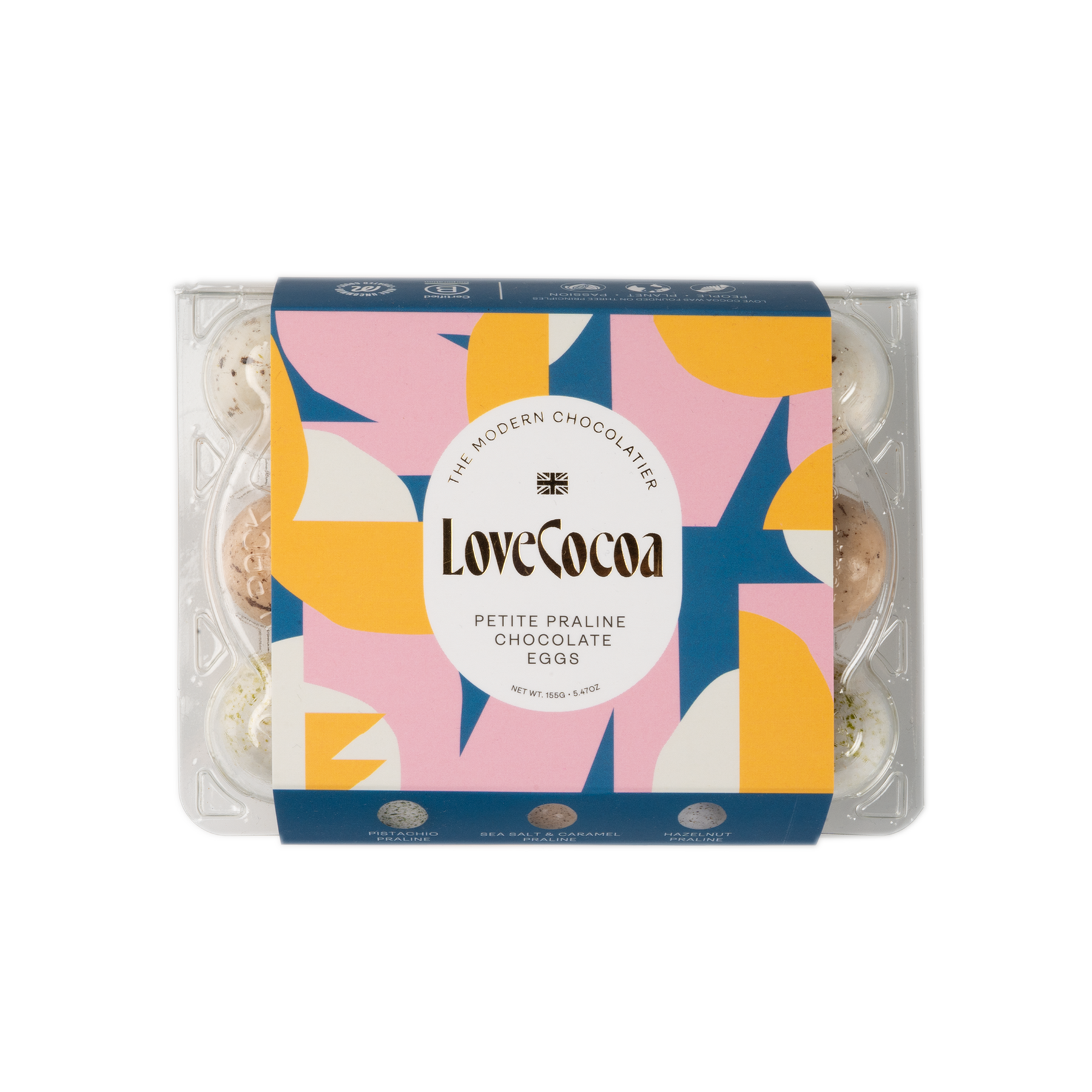 Easter Petite Praline Chocolate Eggs Love Cocoa