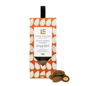 Salted Caramel Milk Chocolate Covered Almonds