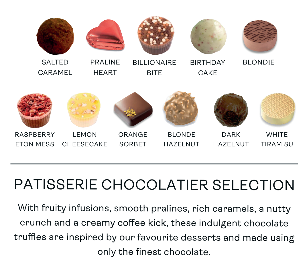 The Patisserie Chocolate Truffle Selection Box