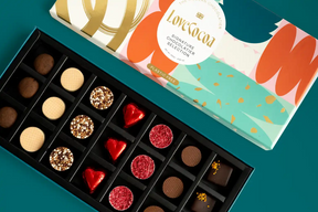SIGNATURE CHOCOLATIER TRUFFLE 21-PIECE SELECTION BOX Love Cocoa