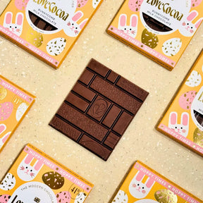 Bunny Honeycomb Milk Chocolate Bar | Limited Edition Love Cocoa