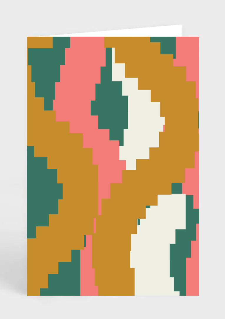 Greeting Card - ZigZag Love Cocoa