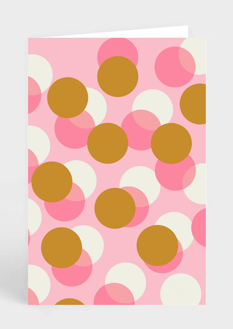Greeting Card - Polka Love Cocoa