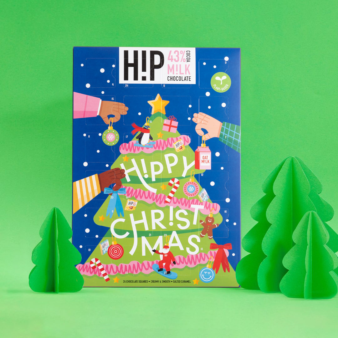 H!P Oat Milk Advent Calendar (Vegan) Love Cocoa