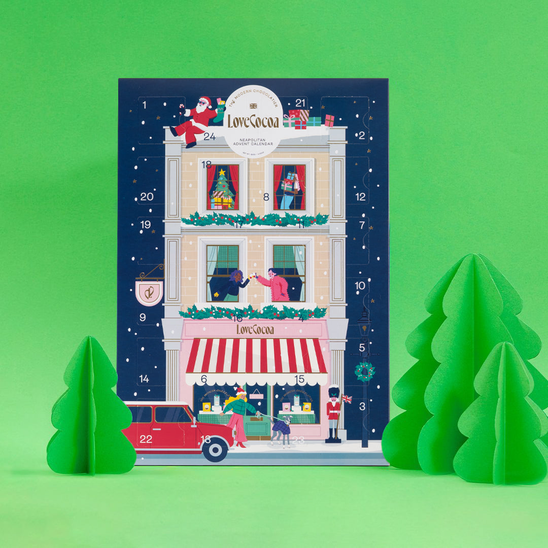Love Cocoa Neopolitan Advent Calendar 120g Love Cocoa