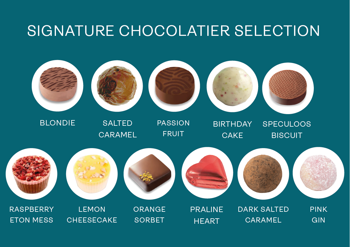 Signature Chocolate Truffle Selection Box Love Cocoa